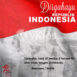 Banner HUT RI 8