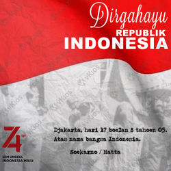 Banner HUT RI 8