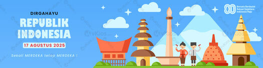 Banner HUT RI 14