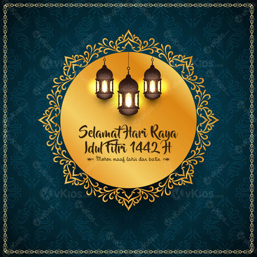 Banner Instagram Idul Fitri 1