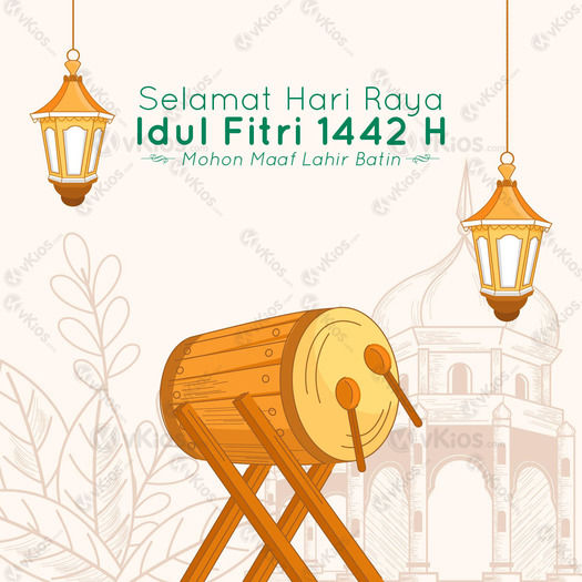 Banner Instagram Idul Fitri 3