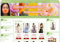Template Toko Online Elegance Green