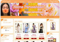 Template Toko Online Elegance Orange