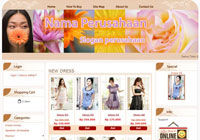 Template Toko Online Elegance Brown