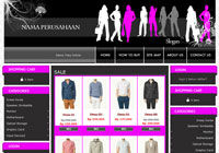Template Toko Online Coffee Pink