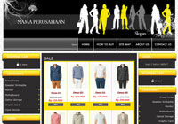 Template Toko Online Coffee Yellow