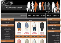 Template Toko Online Coffee Brown
