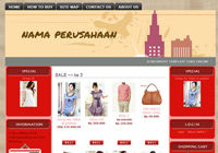 Template Toko Online Red