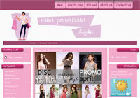 Template Toko Online Cheerful Pink