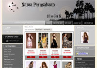 Template Toko Online Rainbow Grey